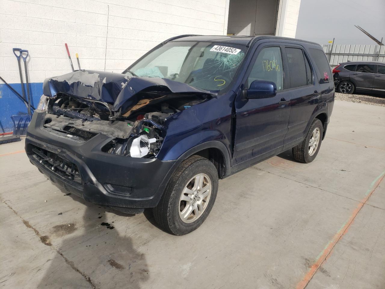 Photo 2 from auction – 2004 HONDA CR-V EX with VIN JHLRD78894C050322