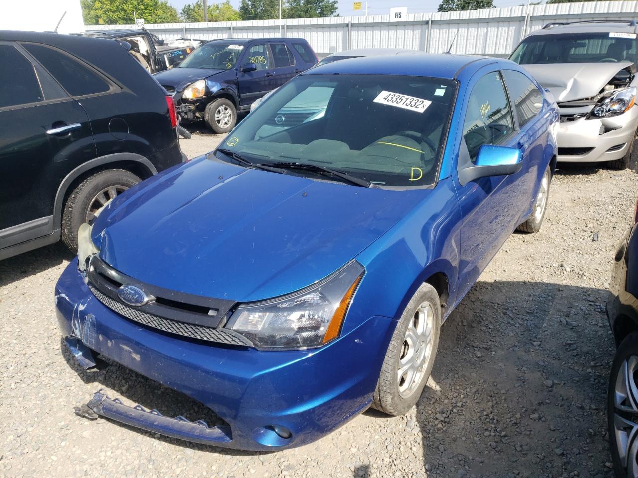 Photo 2 from auction – 2010 FORD FOCUS SE with VIN 1FAHP3CN7AW151753