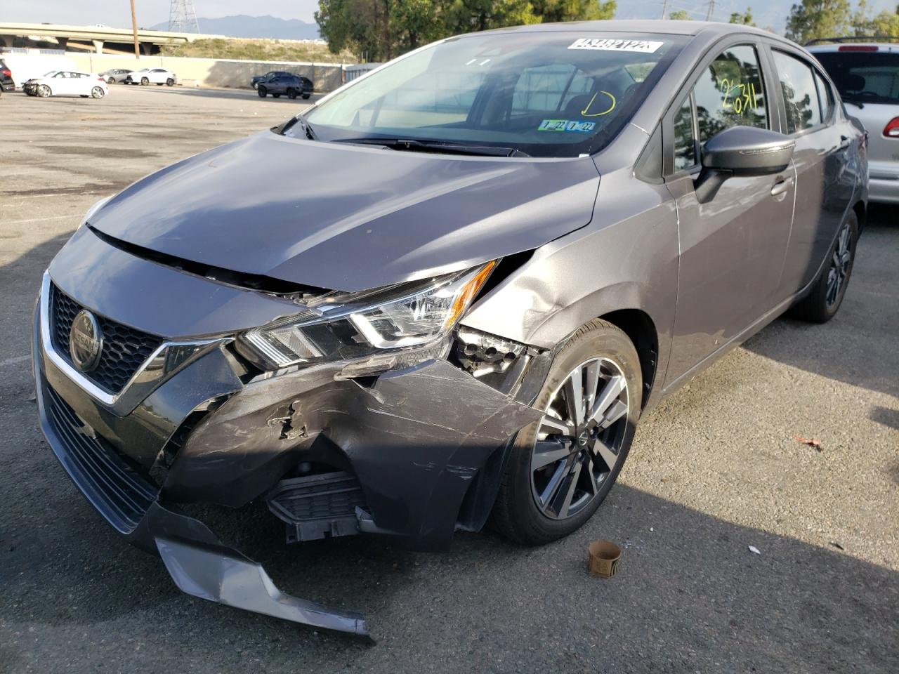 Photo 2 from auction – 2021 NISSAN VERSA SV with VIN 3N1CN8EV0ML889511