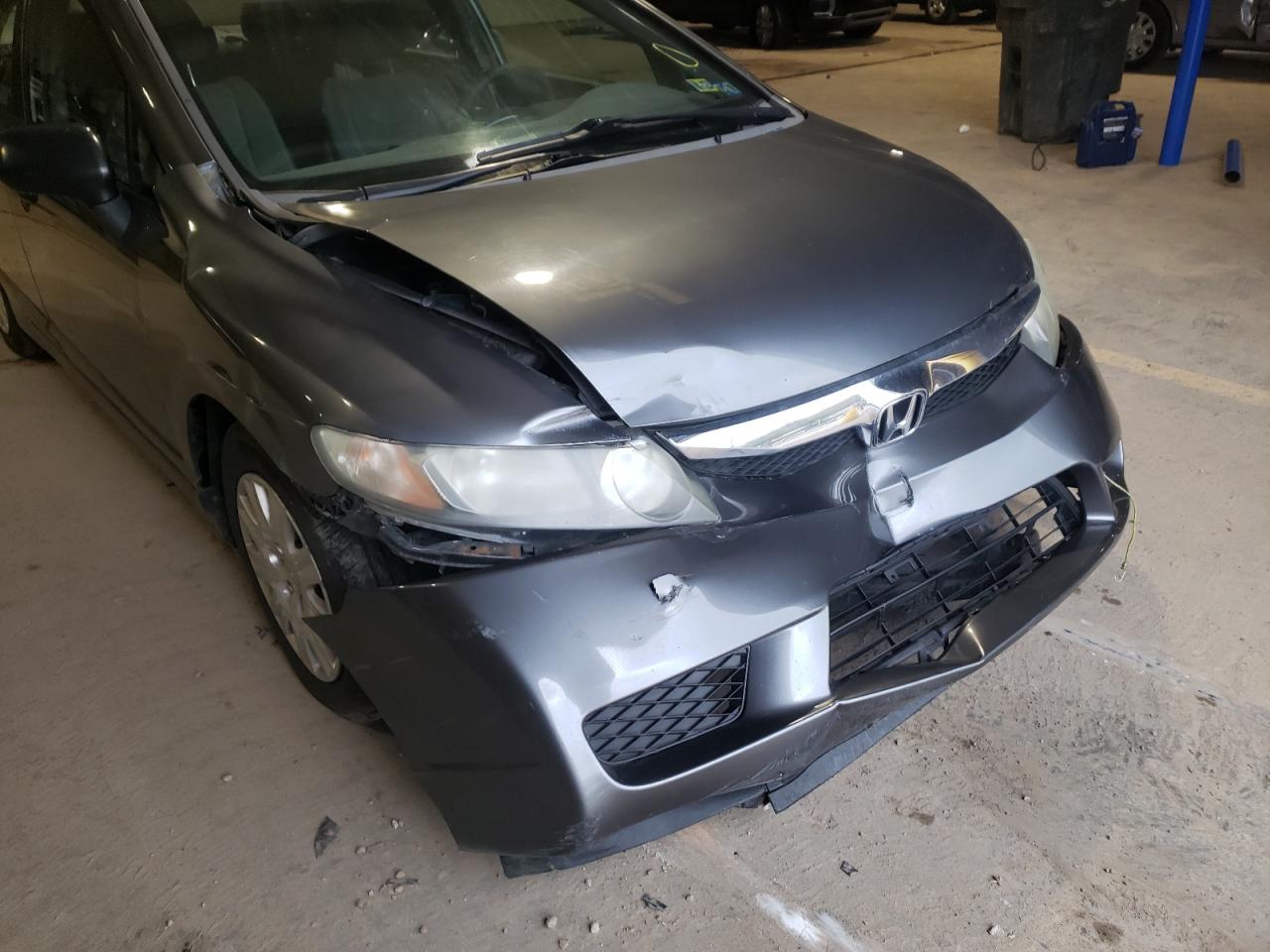 Photo 9 from auction – 2010 HONDA CIVIC VP with VIN 2HGFA1F31AH314804