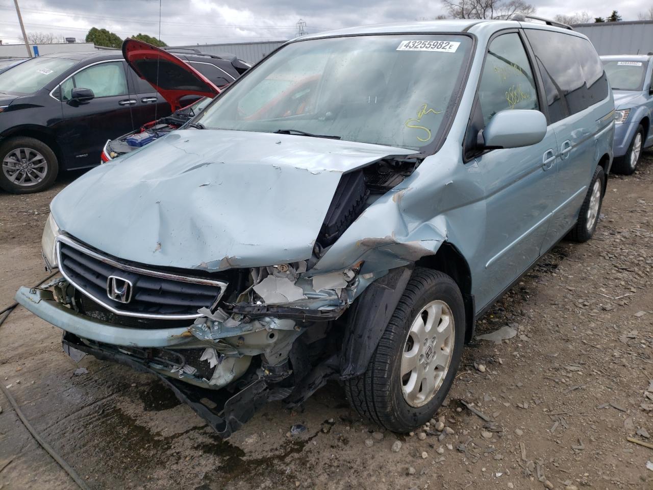 Photo 2 from auction – 2003 HONDA ODYSSEY EX with VIN 5FNRL18913B124064