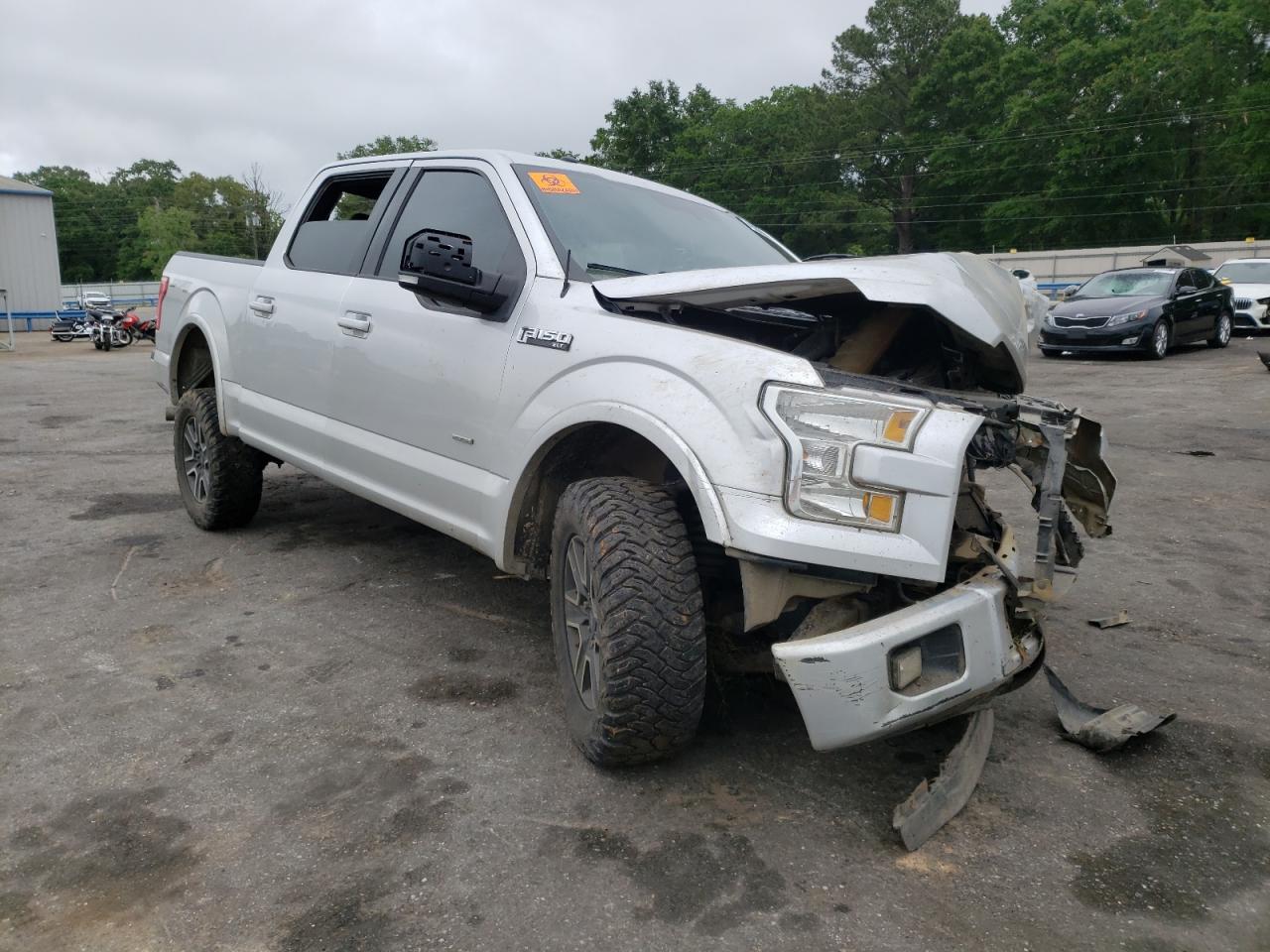FORD F150 SUPER 2016 with VIN 1FTEW1EP5GFC82725 - Photo from auction