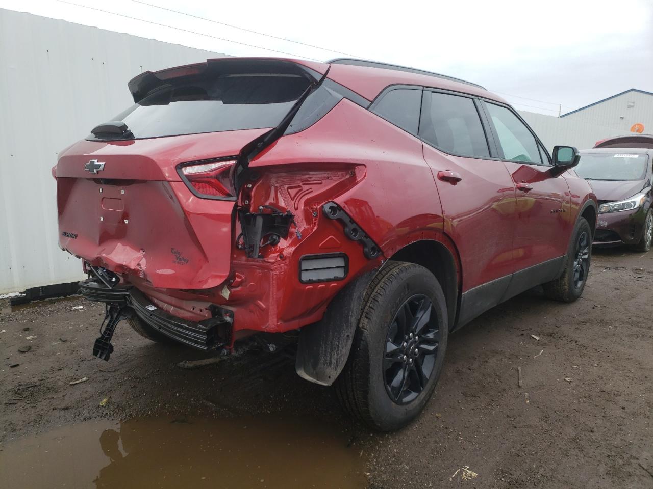 Photo 4 from auction – 2022 CHEVROLET BLAZER 2LT with VIN 3GNKBCR46NS130348