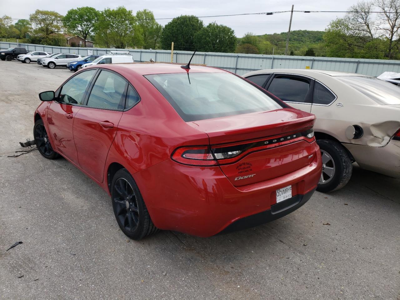 Photo 3 from auction – 2013 DODGE DART SXT with VIN 1C3CDFBA2DD104079
