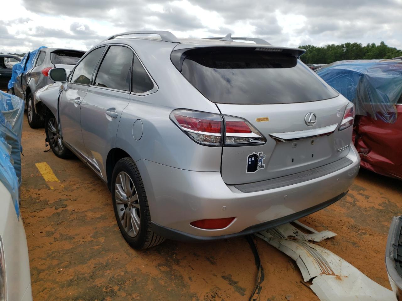 Photo 3 from auction – 2013 LEXUS RX 350 with VIN 2T2ZK1BA3DC095013