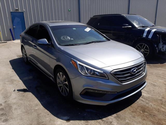 HYUNDAI SONATA SPO 2016 with VIN 5NPE34AF5GH372809 - Photo from auction