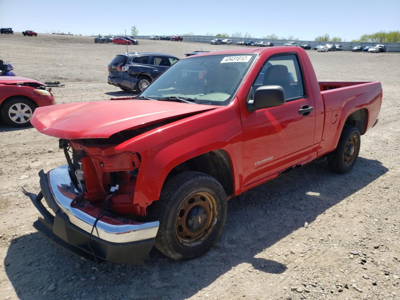 Photo 2 from auction – 2005 CHEVROLET COLORADO with VIN 1GCCS148X58280645