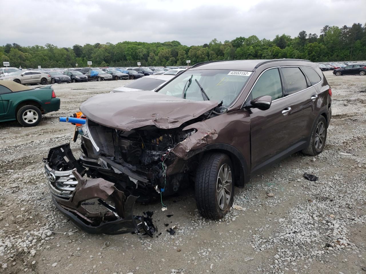 Photo 2 from auction – 2014 HYUNDAI SANTA FE with VIN KM8SNDHF3EU040241