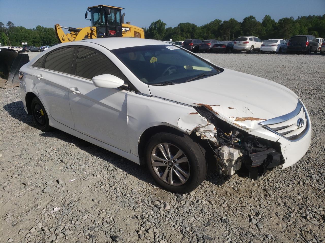 HYUNDAI SONATA GLS 2014 with VIN 5NPEB4ACXEH849434 - Photo from auction