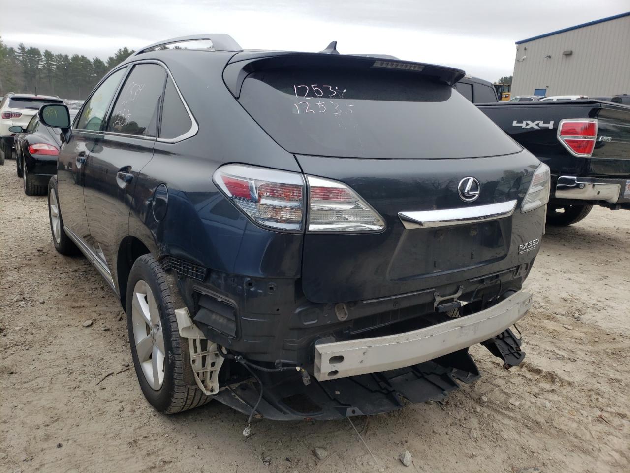 Photo 3 from auction – 2011 LEXUS RX 350 with VIN 2T2BK1BA3BC089002