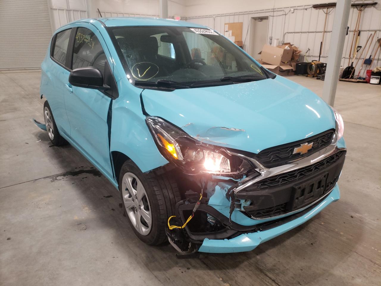CHEVROLET SPARK LS 2021 with VIN KL8CB6SA3MC741577 - Photo from auction