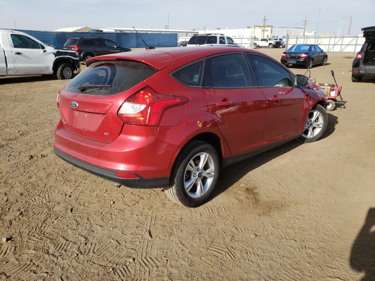 Photo 4 from auction – 2012 FORD FOCUS with VIN 1FAHP3K27CL267675