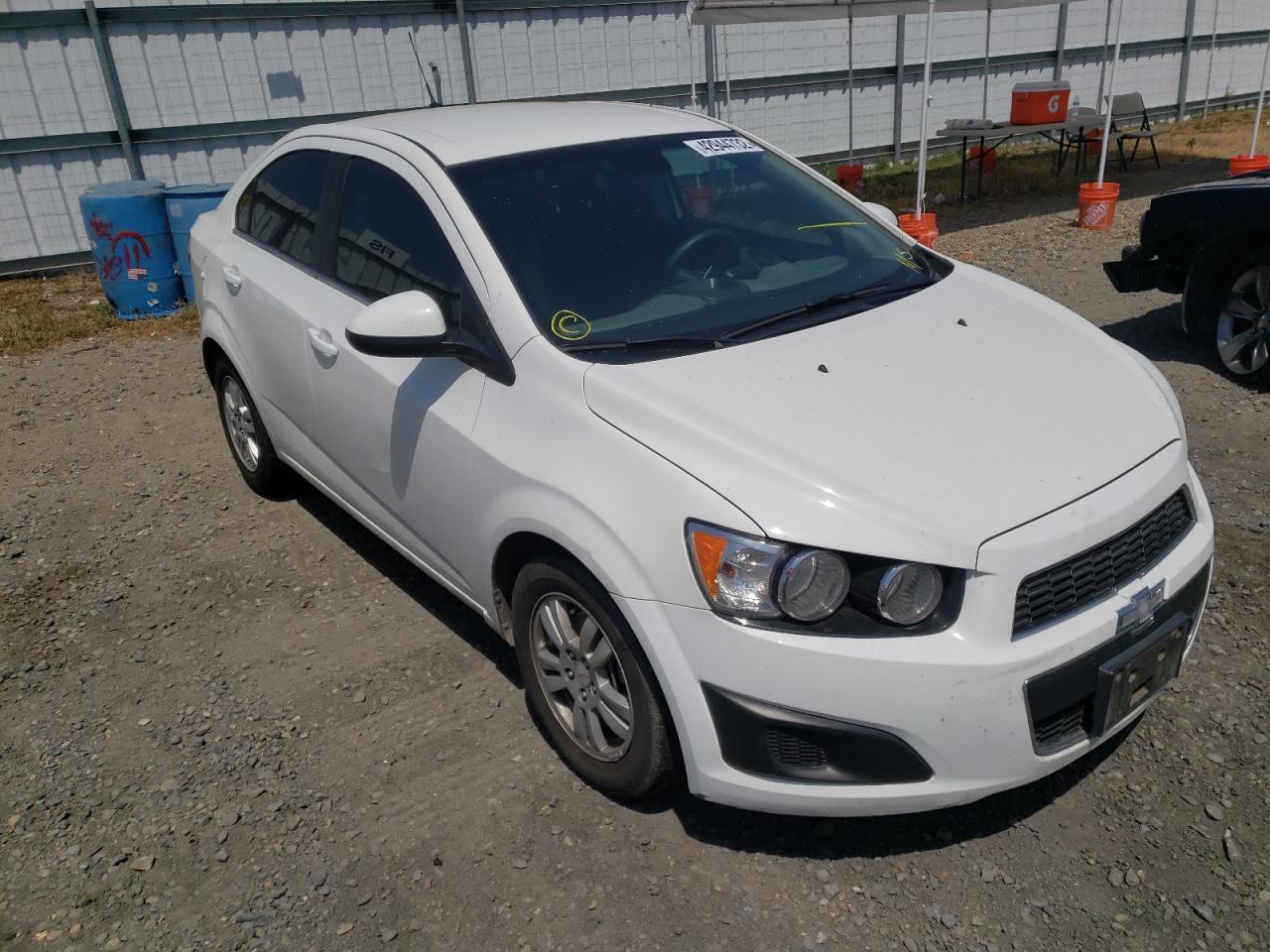 CHEVROLET SONIC LT 2012 with VIN 1G1JC5SH1C4110945 - Photo from auction