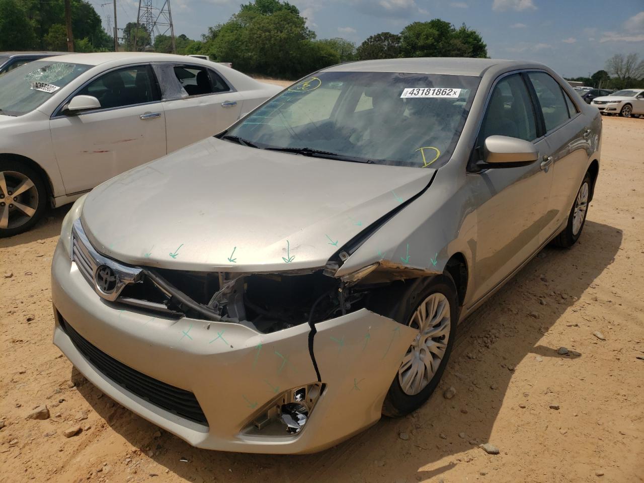 Photo 2 from auction – 2013 TOYOTA CAMRY L with VIN 4T4BF1FK6DR278410