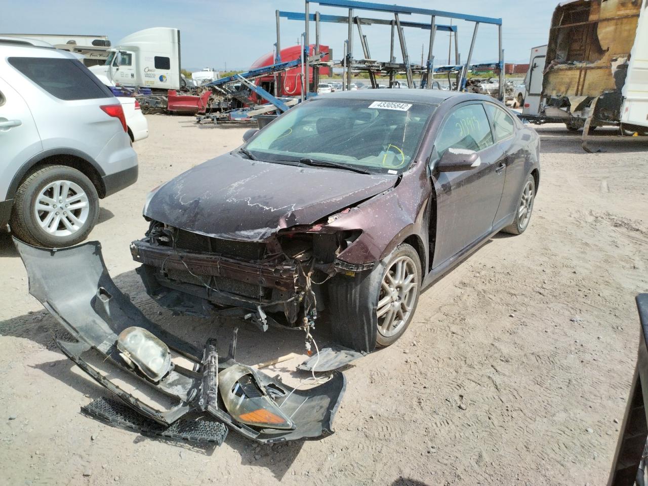 Photo 2 from auction – 2010 TOYOTA SCION TC with VIN JTKDE3B74A0319247