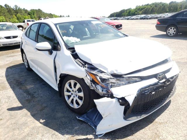 TOYOTA COROLLA LE 2022 with VIN 5YFEPMAE6NP291815 - Photo from auction