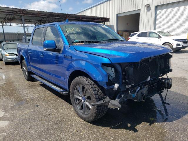 FORD F150 SUPER 2018 with VIN 1FTEW1CP4JFC52500 - Photo from auction