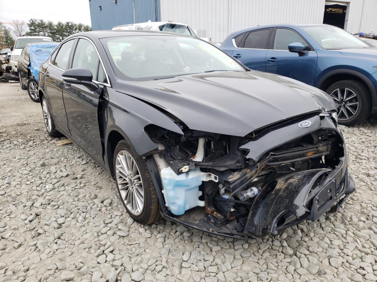 FORD FUSION SE 2014 with VIN 3FA6P0HD9ER116050 - Photo from auction