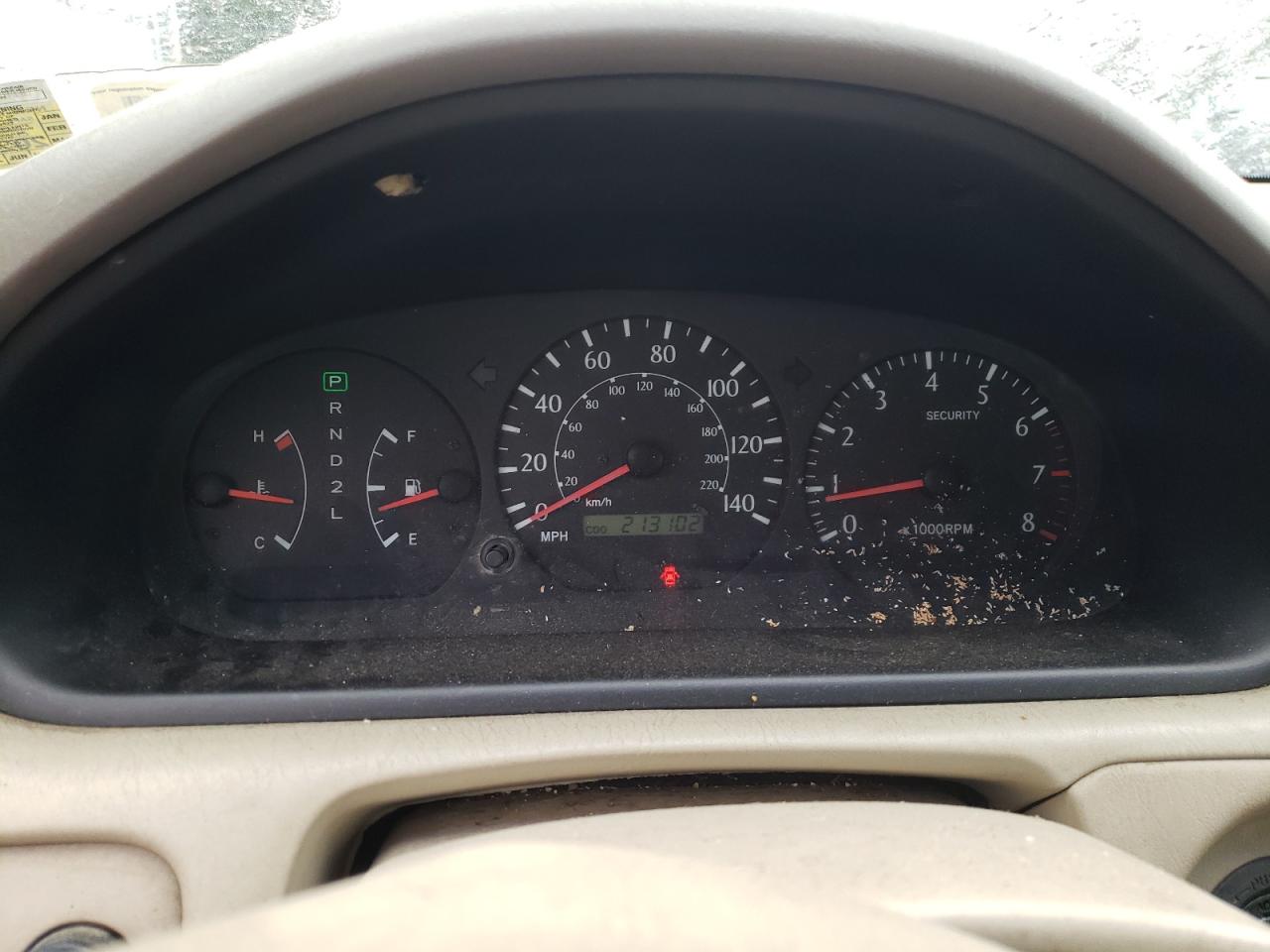 Photo 8 from auction – 2001 TOYOTA CAMRY SOLA with VIN 2T1FF28P91C497918