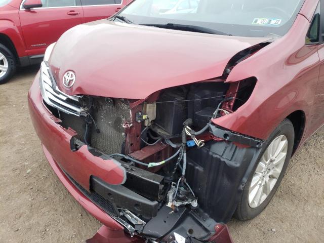 Photo 9 from auction – 2011 TOYOTA SIENNA XLE with VIN 5TDYK3DC1BS145678