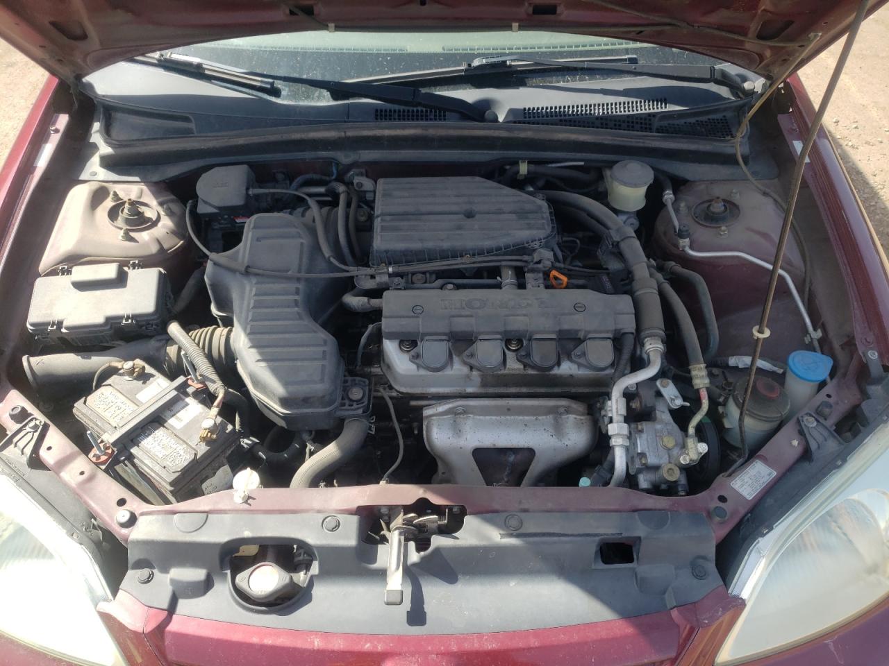 Photo 7 from auction – 2003 HONDA CIVIC LX with VIN 2HGES16553H626038