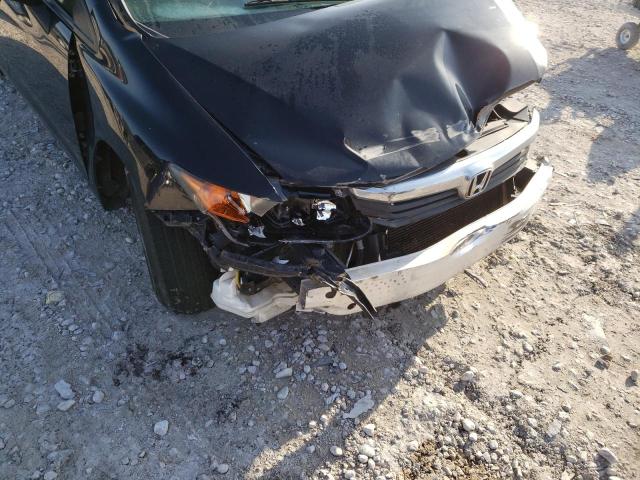 Photo 9 from auction – 2012 HONDA CIVIC LX with VIN 19XFB2F5XCE101142