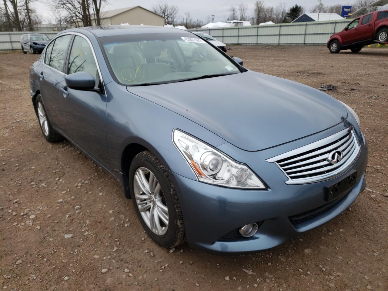 INFINITI G37 2010 with VIN JN1CV6AR1AM461395 - Photo from auction
