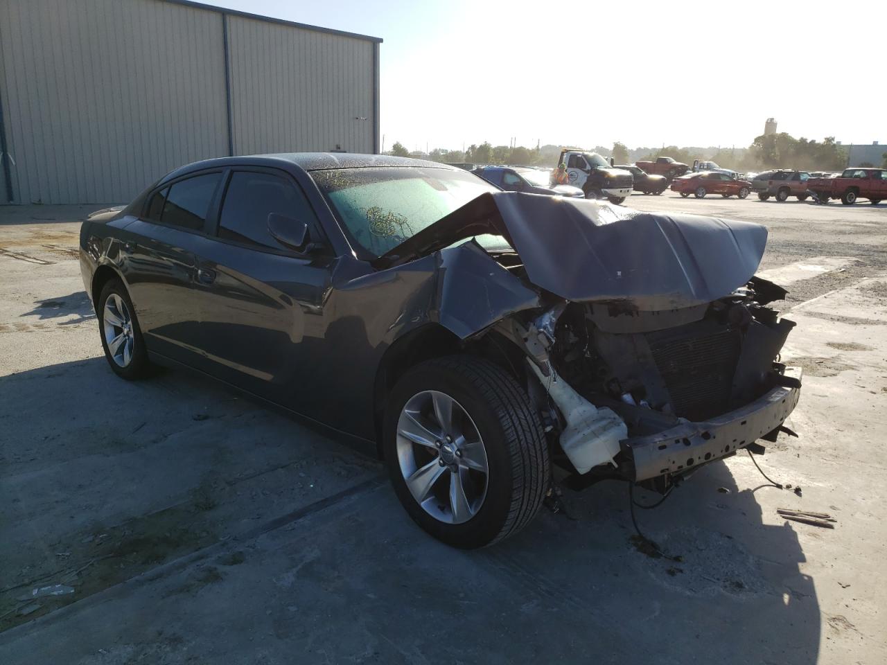DODGE CHARGER SE 2015 with VIN 2C3CDXBG6FH729603 - Photo from auction