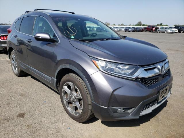 HONDA CR-V EXL 2017 with VIN 2HKRW2H82HH604594 - Photo from auction