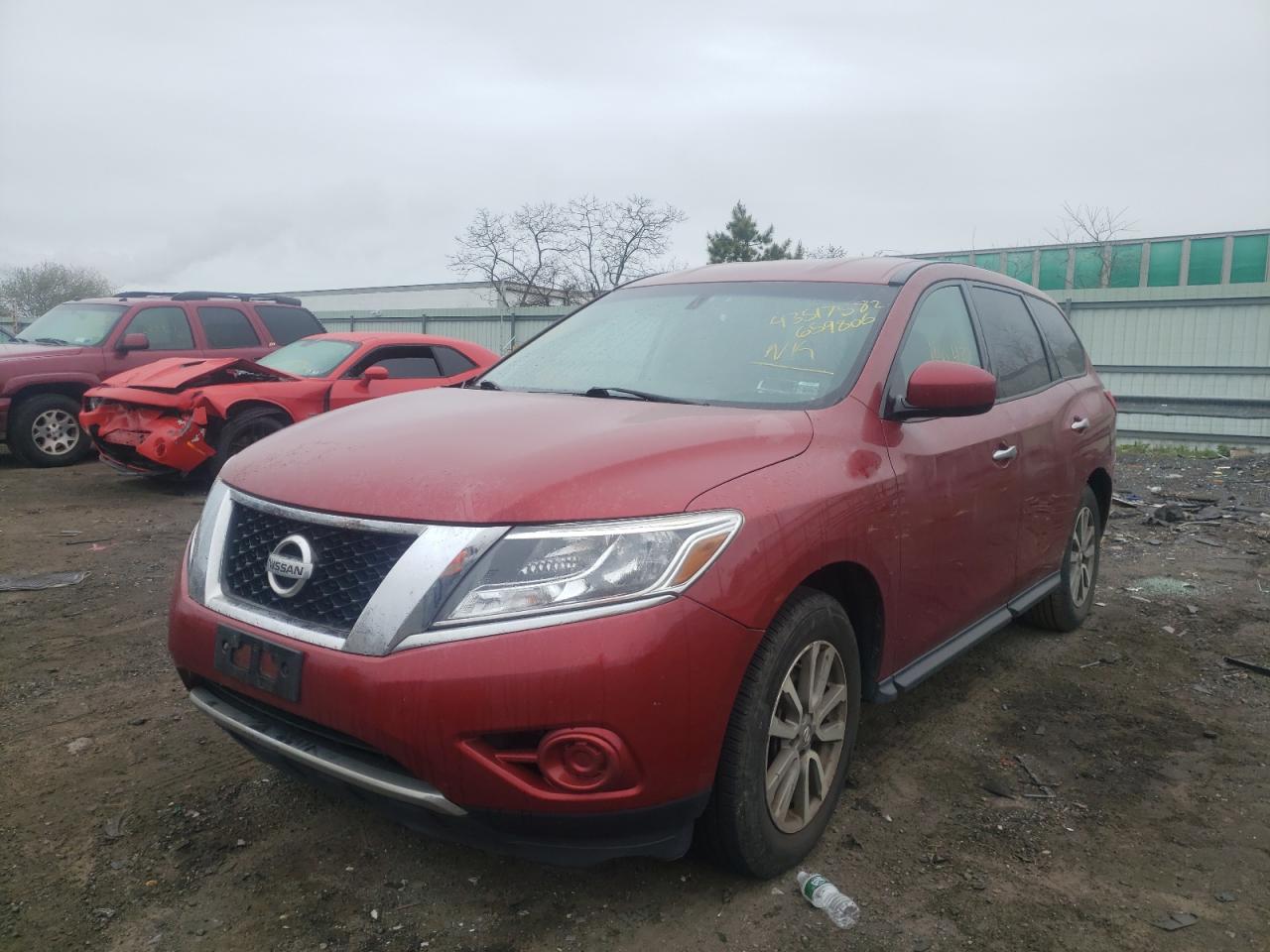 Photo 2 from auction – 2014 NISSAN PATHFINDER with VIN 5N1AR2MN9EC659806