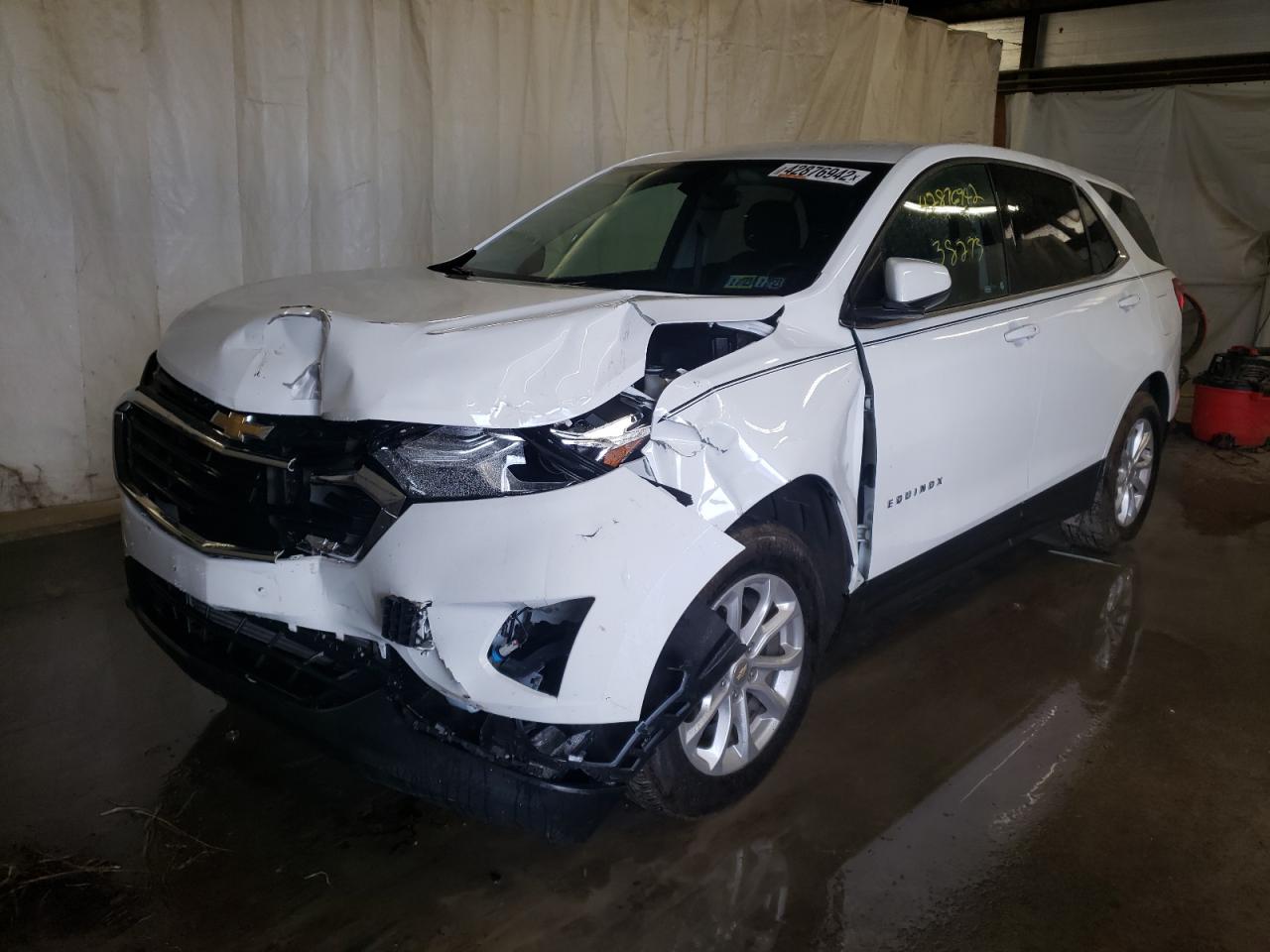Photo 2 from auction – 2018 CHEVROLET EQUINOX LT with VIN 3GNAXSEV3JS620620
