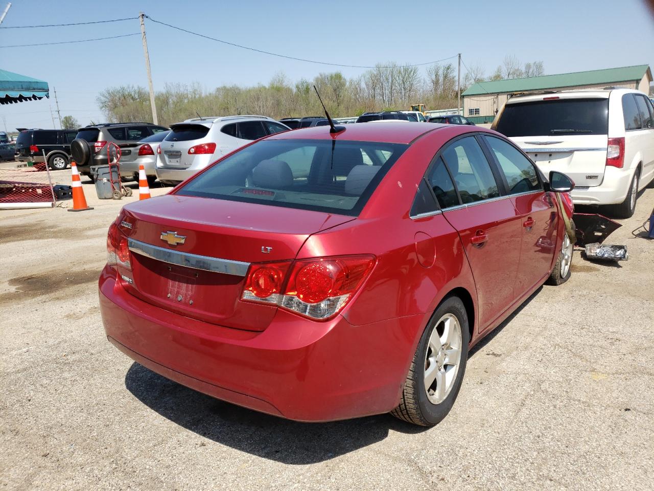 Photo 4 from auction – 2014 CHEVROLET CRUZE LT with VIN 1G1PC5SB7E7278791