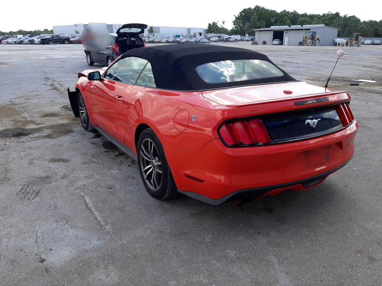 Photo 3 from auction – 2016 FORD MUSTANG with VIN 1FATP8UH5G5292884