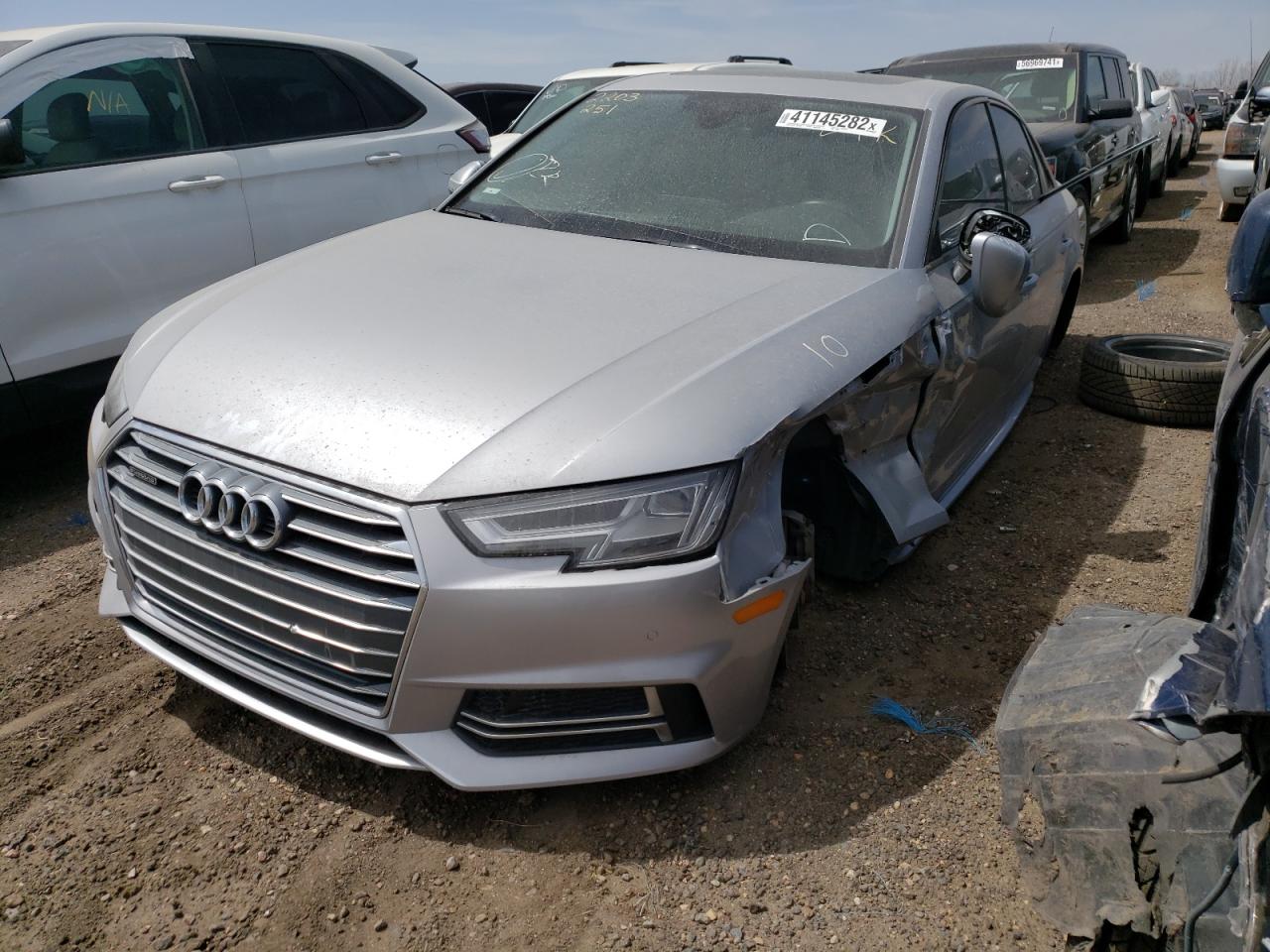 Photo 2 from auction – 2018 AUDI A4 PREMIUM with VIN WAUENAF42JA110452