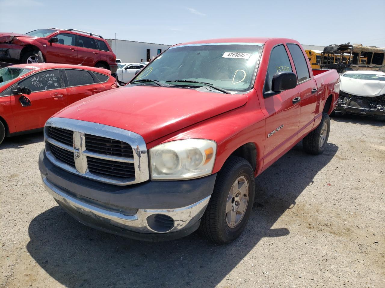 Photo 2 from auction – 2007 DODGE RAM 1500 S with VIN 1D7HA18N97J542939