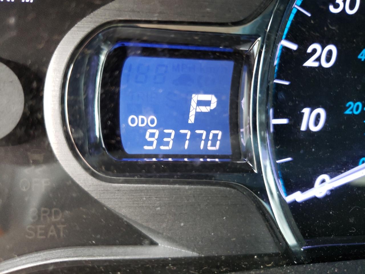 Photo 8 from auction – 2014 TOYOTA SIENNA XLE with VIN 5TDDK3DC5ES079767