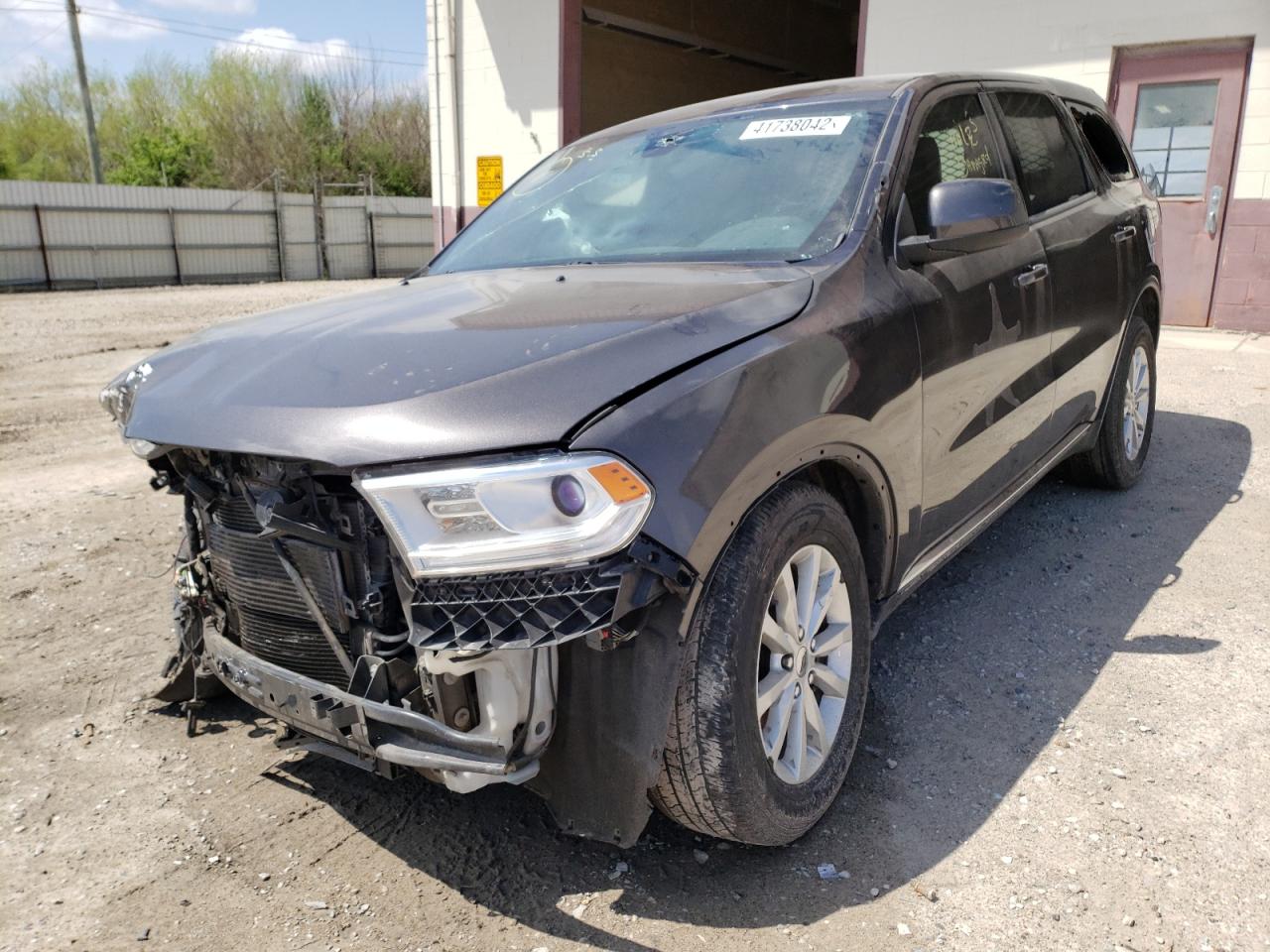 Photo 2 from auction – 2020 DODGE DURANGO SS with VIN 1C4SDJFT7LC287165
