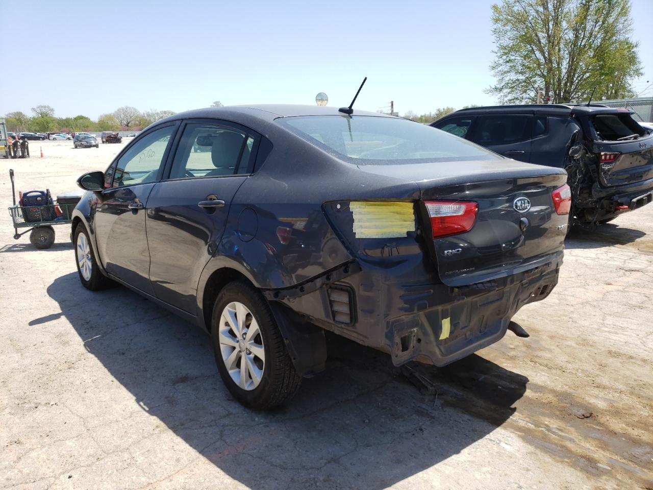 Photo 3 from auction – 2013 KIA RIO EX with VIN KNADN4A30D6126975