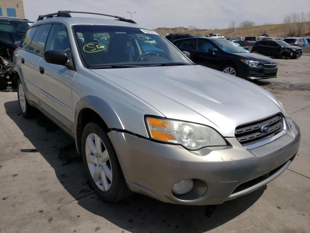 Photo 1 from auction – 2006 SUBARU LEGACY OUT with VIN 4S4BP61C766309210