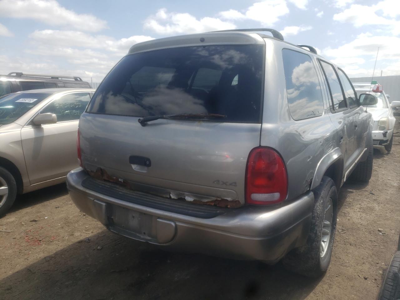 Photo 4 from auction – 2001 DODGE DURANGO with VIN 1B4HS28N81F501352