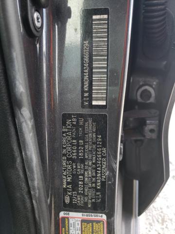 Photo 10 from auction – 2016 KIA RIO EX with VIN KNADN4A34G6661294