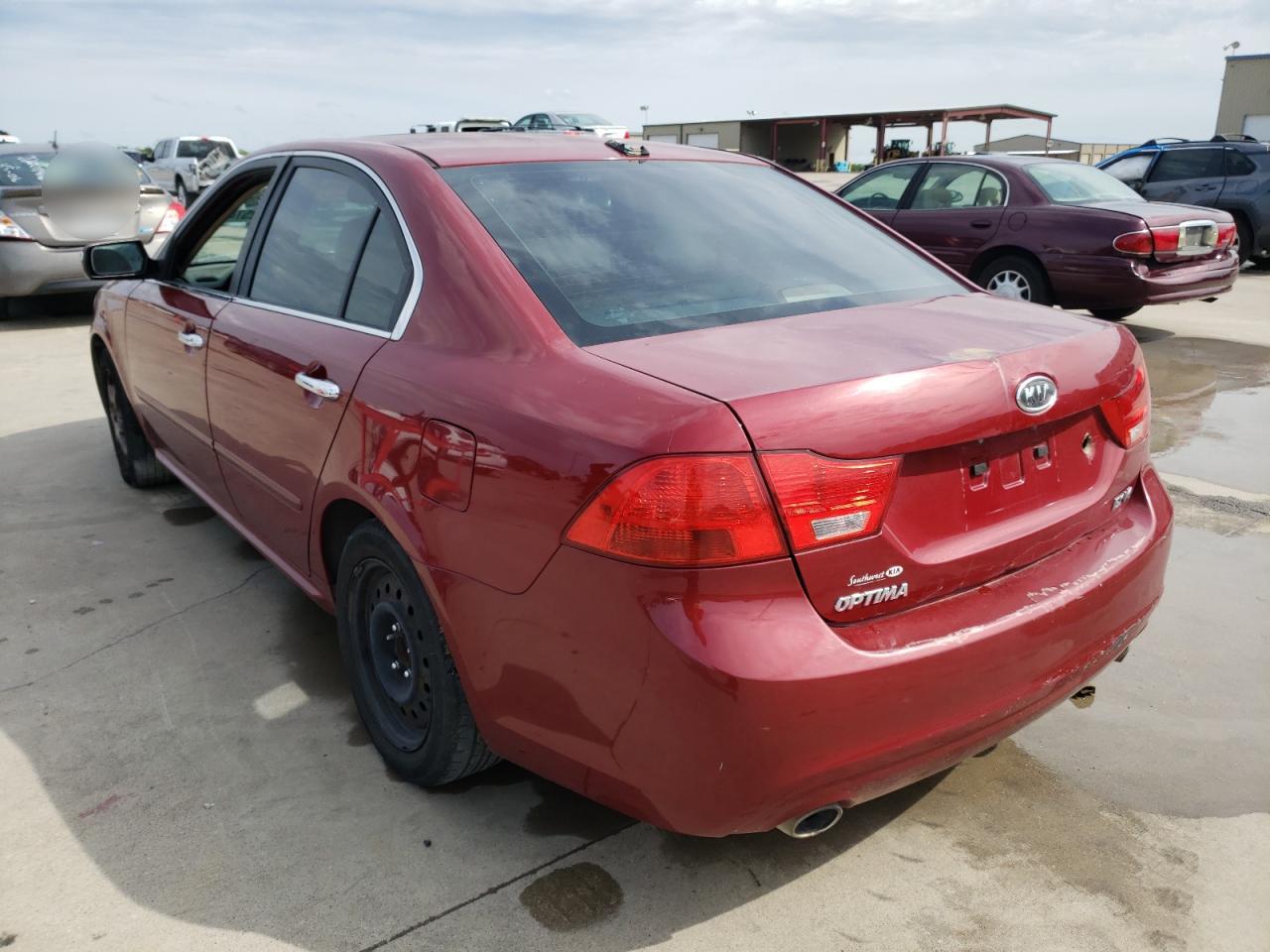 Photo 3 from auction – 2009 KIA OPTIMA LX with VIN KNAGE224995337968