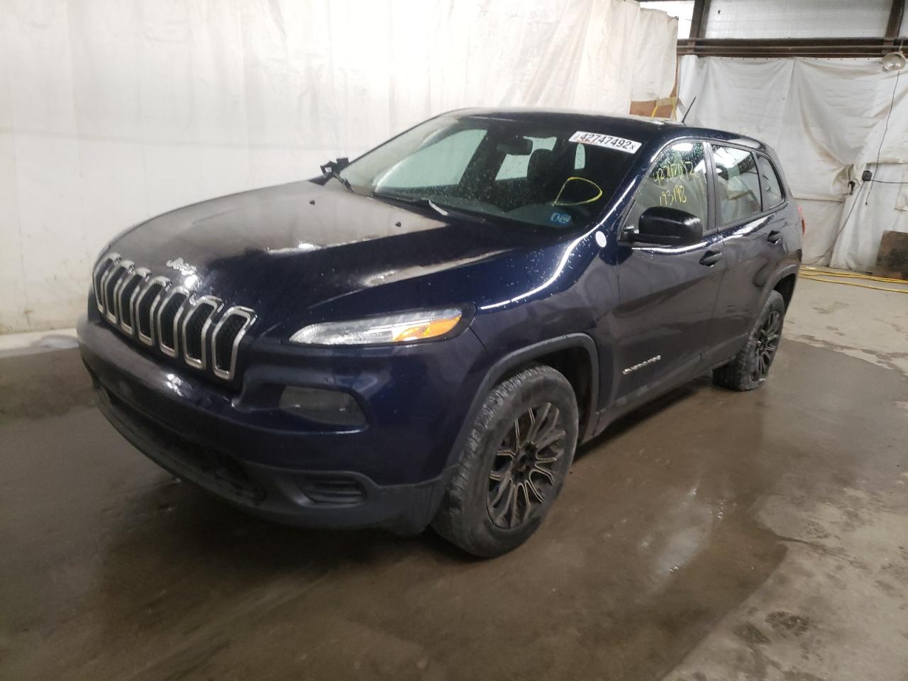 Photo 2 from auction – 2014 JEEP CHEROKEE S with VIN 1C4PJMAB3EW214732