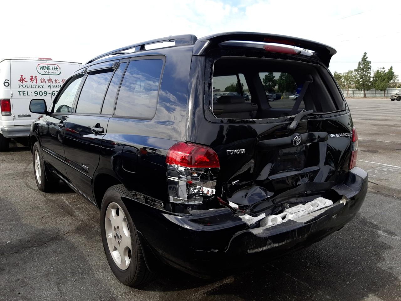 Photo 3 from auction – 2007 TOYOTA HIGHLANDER with VIN JTEDP21A970130459