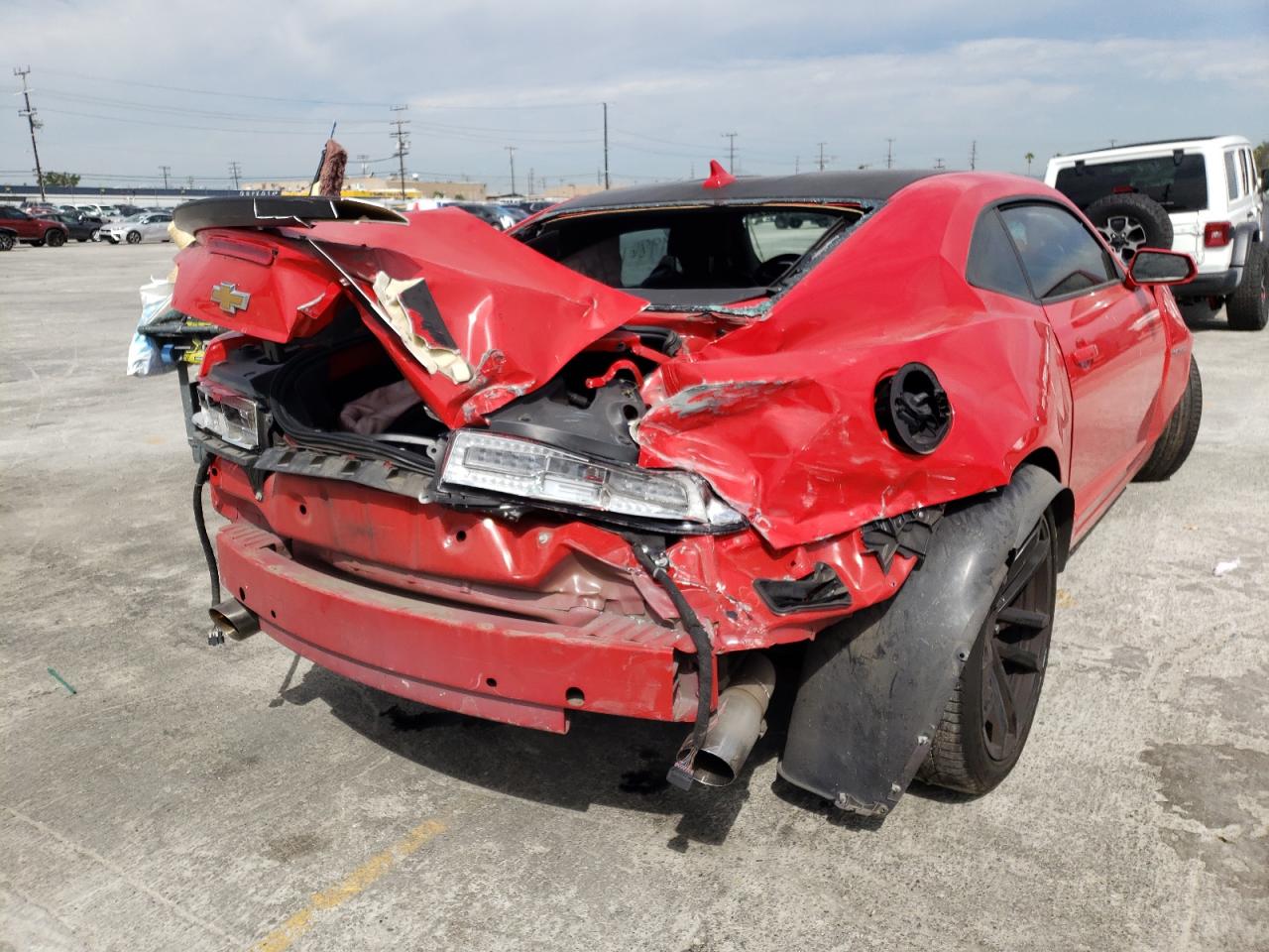 Photo 9 from auction – 2014 CHEVROLET CAMARO 2SS with VIN 2G1FK1EJ7E9285927