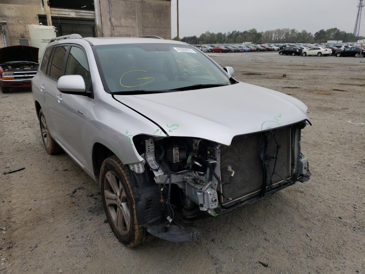TOYOTA HIGHLANDER 2009 with VIN JTEES43A092120860 - Photo from auction