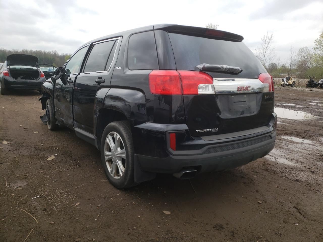 Photo 3 from auction – 2017 GMC TERRAIN SL with VIN 2GKALMEK9H6271563