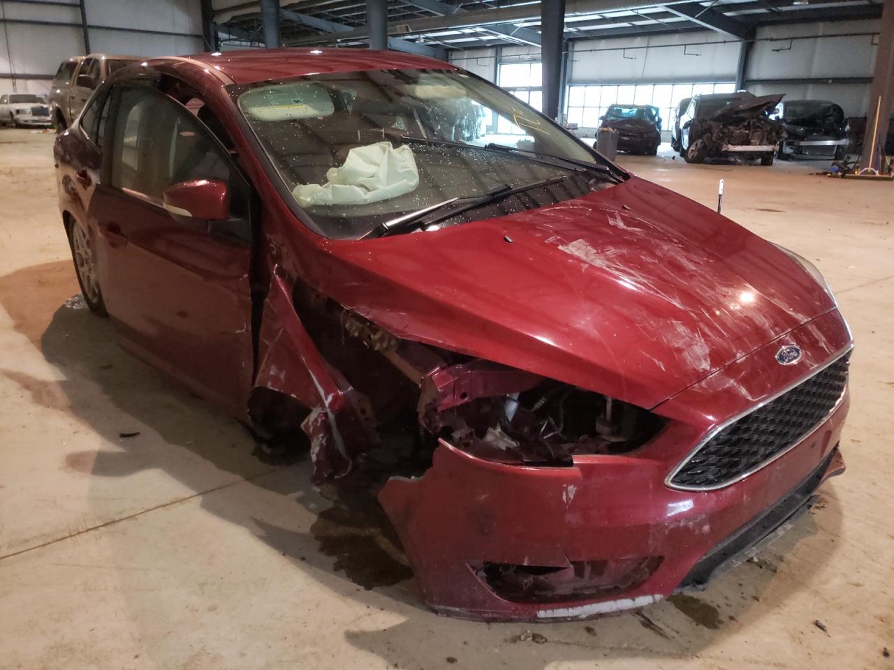 FORD FOCUS SE 2015 with VIN 1FADP3F25FL342127 - Photo from auction