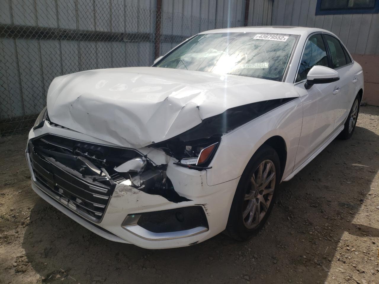 Foto 2 de la subasta – 2020 AUDI A4 PREMIUM con VIN WAUGMAF49LA040155