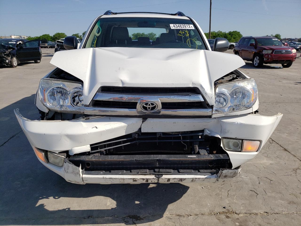 Photo 9 from auction – 2005 TOYOTA 4RUNNER SR with VIN JTEZU14R750062721